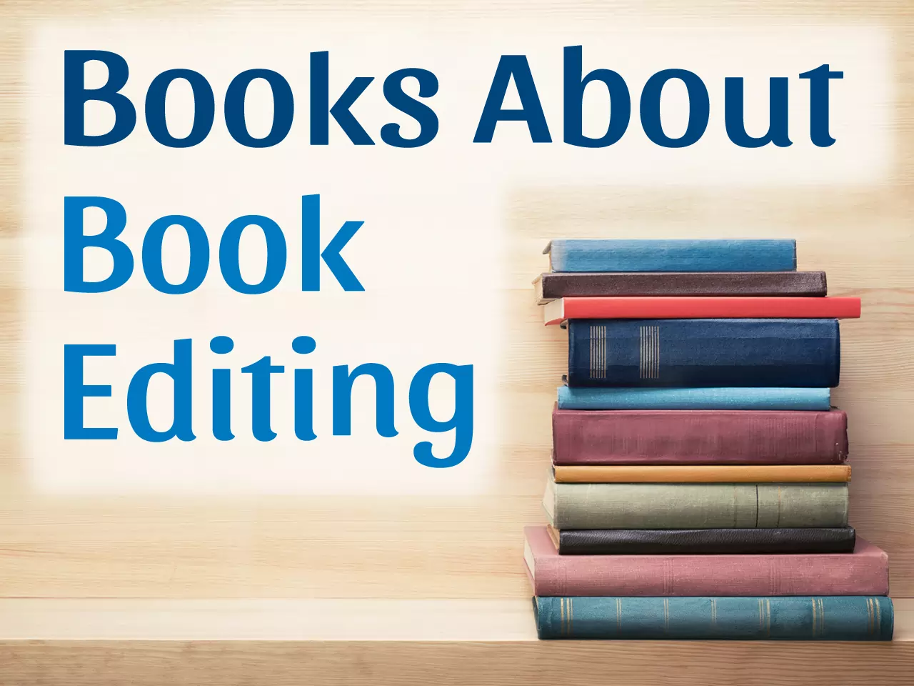 Book editing books: A Complete List